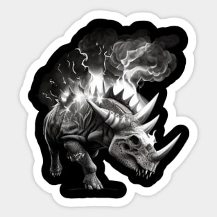 Dinosaur Fossil Sticker